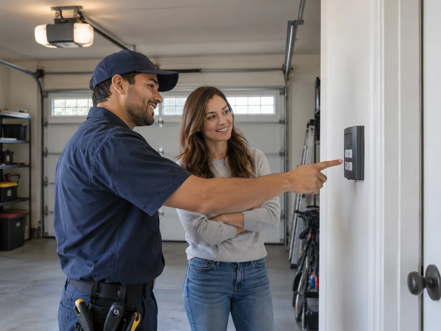 Opener Installation for Catlin Garages in Danville