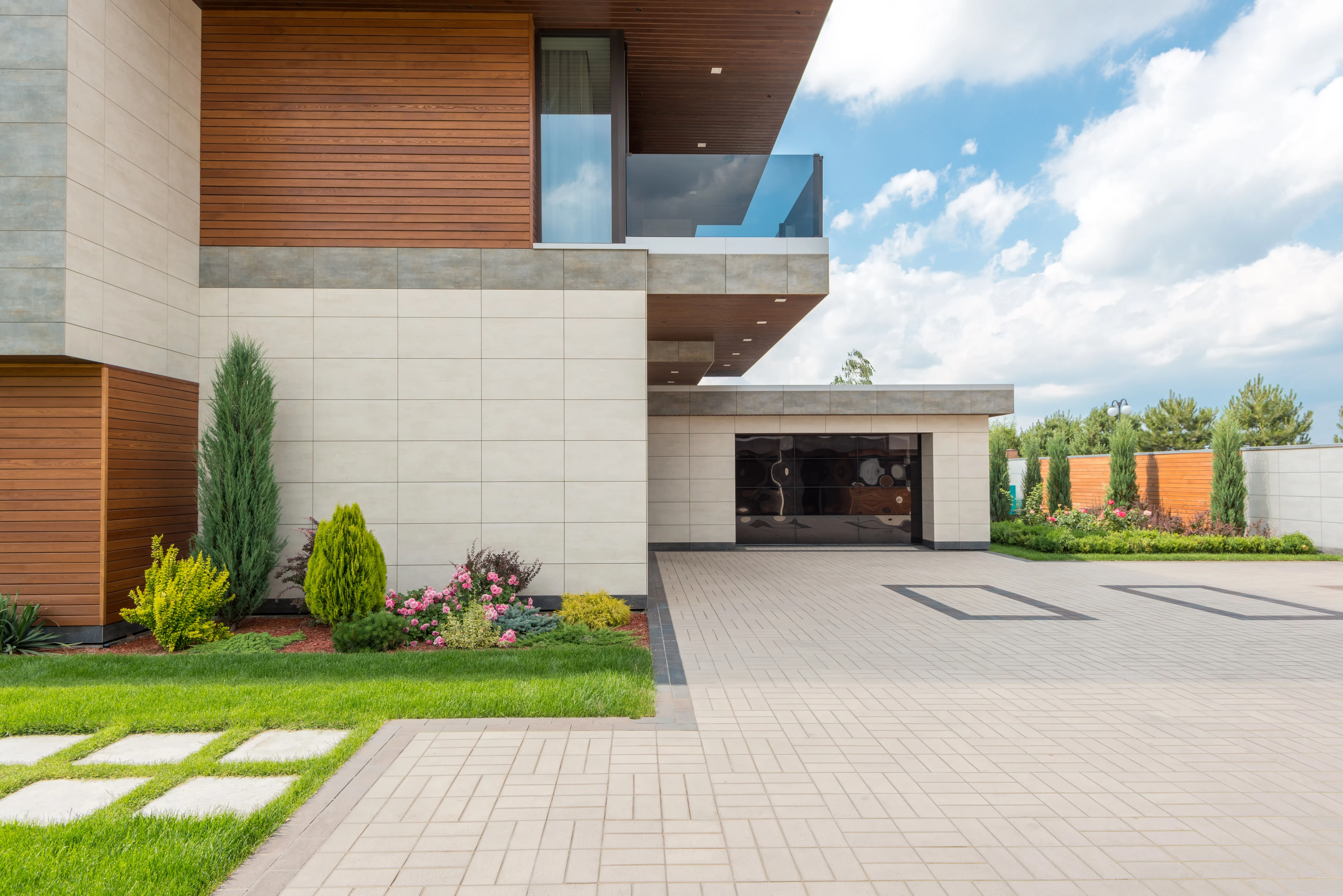Residential garage door in Danville