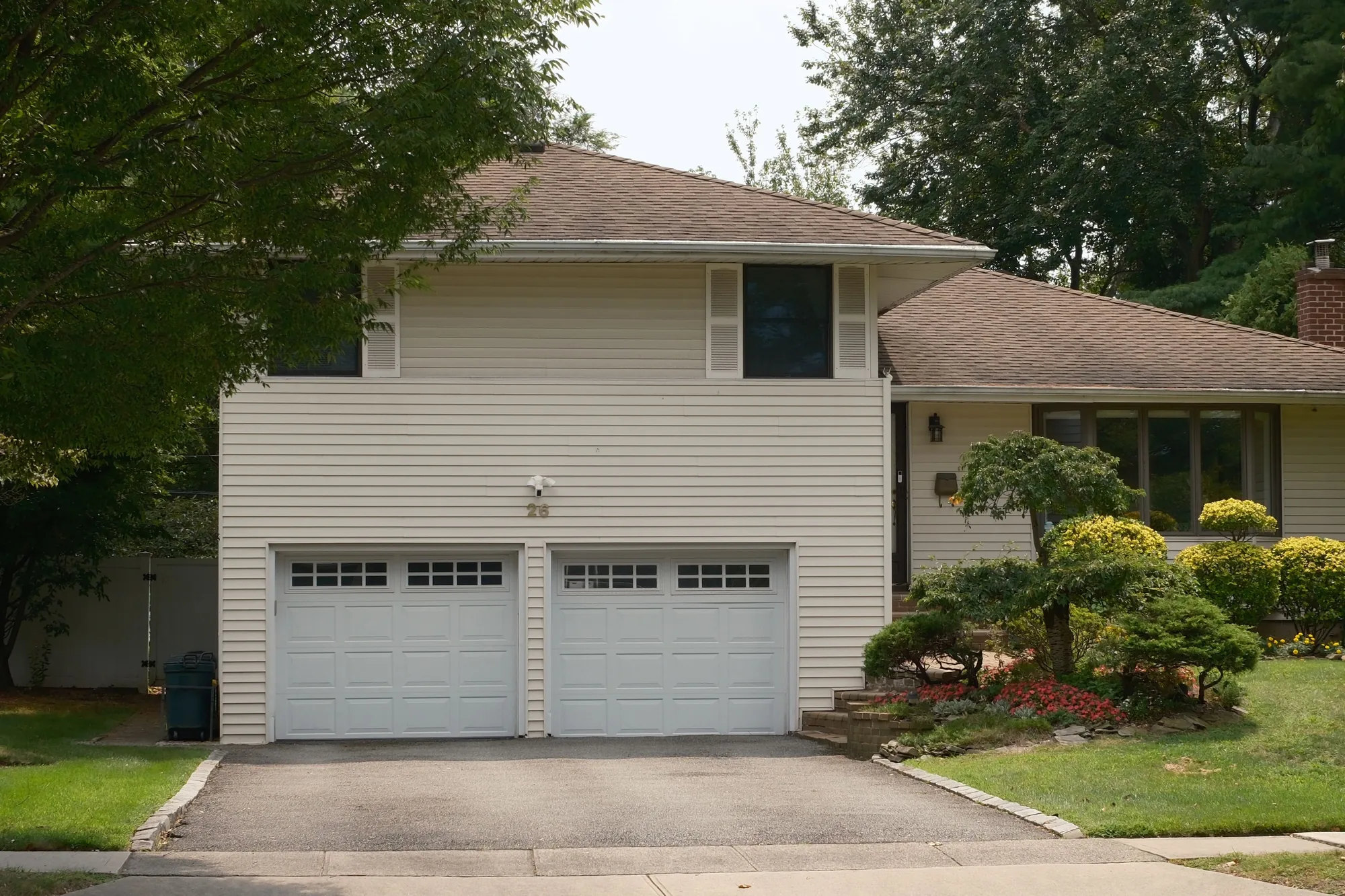 Residential garage door in Georgetown