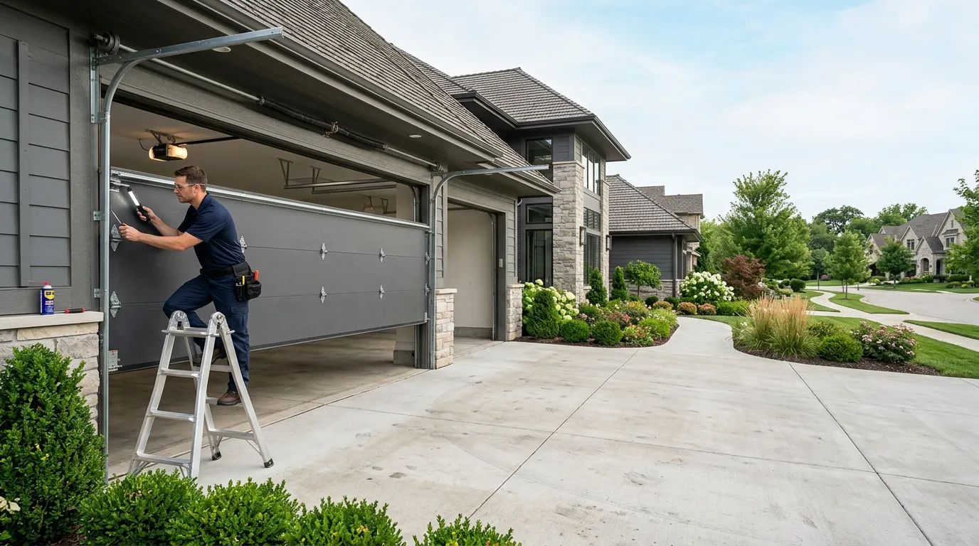 Roller Replacement for Catlin's Mid-1960s Garage Doors in Danville